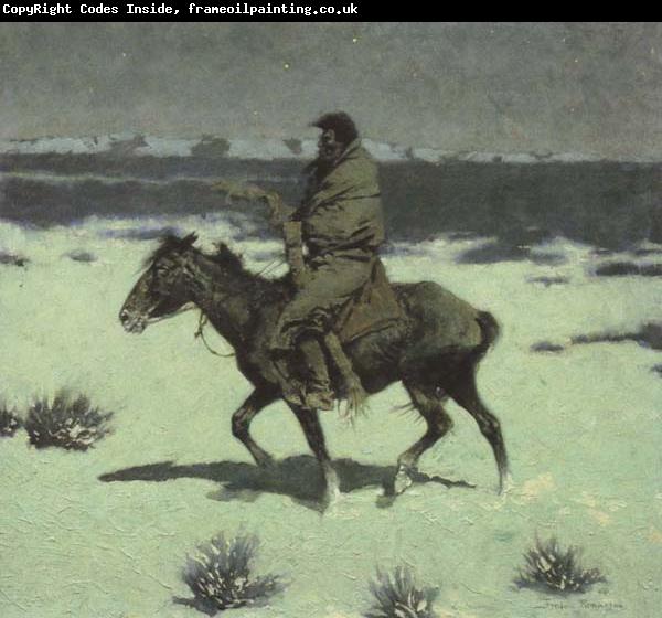 Frederic Remington The Luckless Hunter (mk43)